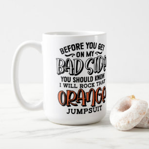 Caneca De Café Antes que você se meta no meu lado ruim