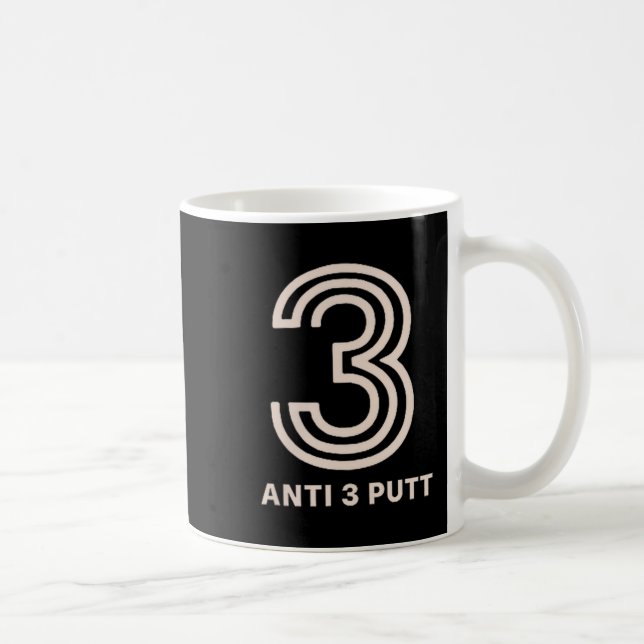 Caneca De Café Anti 3 Putt  (Direita)