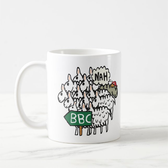 Caneca De Café Anti-BBC (Esquerda)