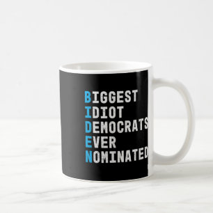 Caneca De Café Anti Biden Para Presidente Se Escondendo Do Biden 