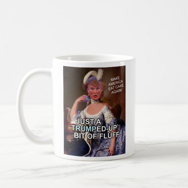 Caneca De Café Anti eleição 2016 de Donald Trump Marie Antoinette (Esquerda)