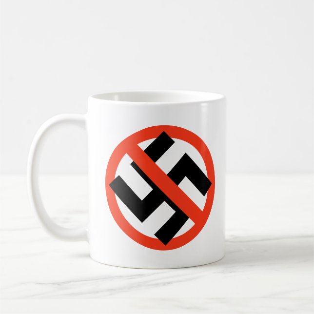 Caneca De Café Anti-fascista (Esquerda)