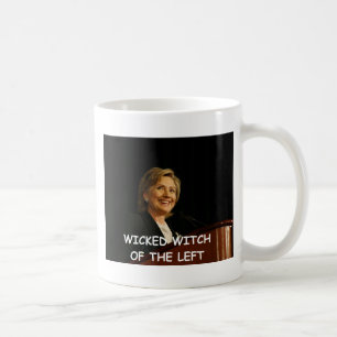 Caneca De Café anti hillary clinton