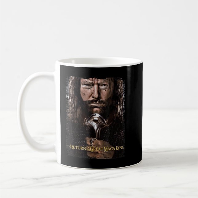 Caneca De Café Anti Joe Biden Ultra Maga O Retorno Do Excelente  (Esquerda)