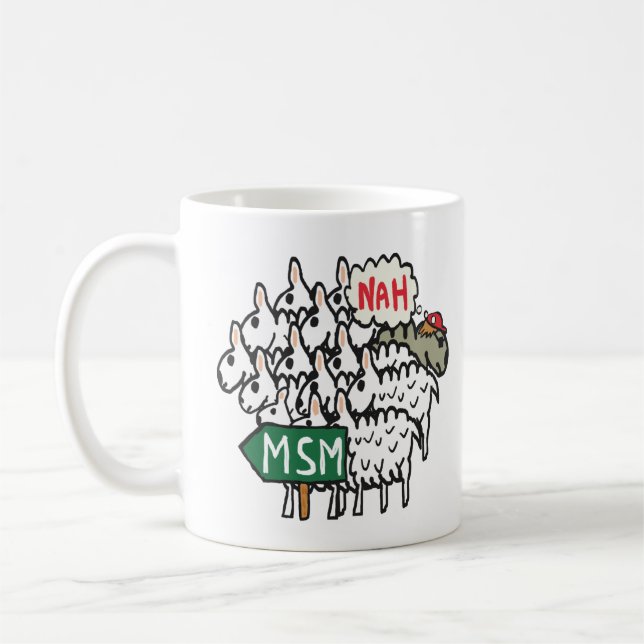 Caneca De Café Anti MSM (Esquerda)