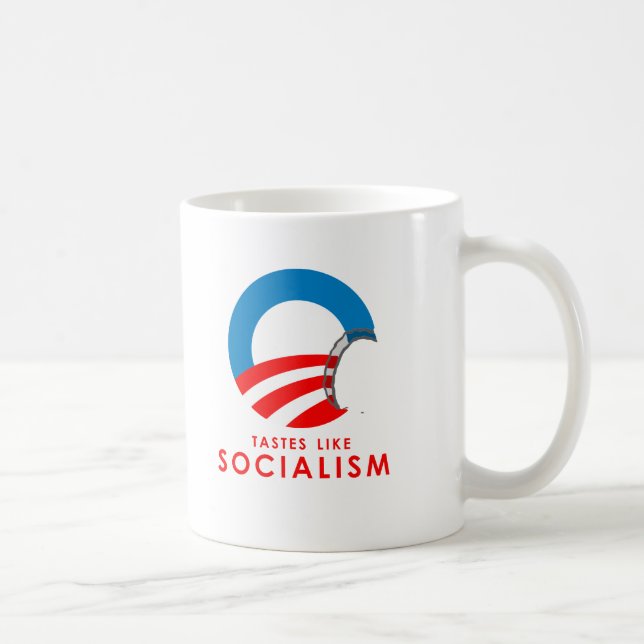 Caneca De Café Anti-Obama - os gostos gostam do T-SHIRT do (Direita)