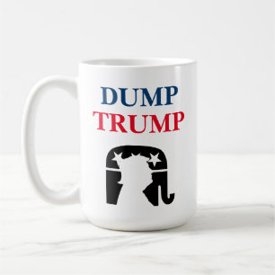 Caneca De Café Anti-Presidente Donald Trump Política