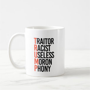 Caneca De Café Anti-Trump