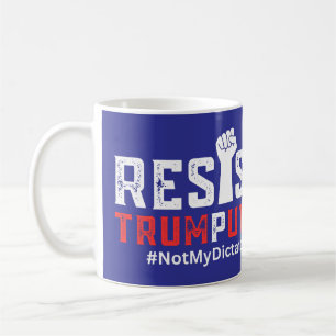 Caneca De Café Anti-Trump