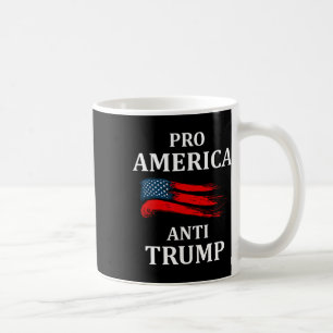 Caneca De Café Anti-Trump Anti-Trump 2024 American Usa Flag