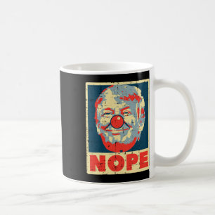Caneca De Café Anti Trump Clowage Retro Impeach No Donald