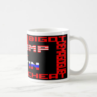 Caneca De Café Anti Trump+Putin