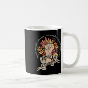 Caneca De Café Anti-Trump Resiste Mulheres Direitos Protestos Igu