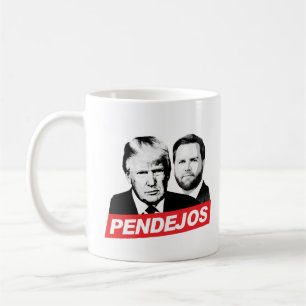 Caneca De Café Anti Trump Vance - Pendejos