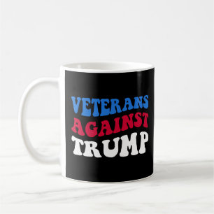 Caneca De Café Anti-Trump - Veteranos Contra Trump II