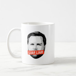 Caneca De Café Anti-Vance - Mentiroso
