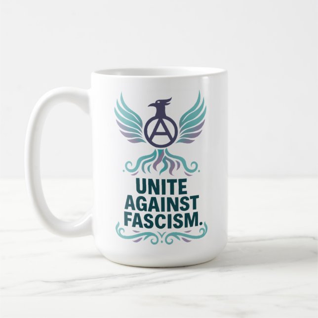 Caneca De Café AntiFa (Esquerda)