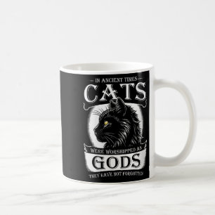 Caneca De Café Antigamente, Gatos Eram Adorados Como Animais De C