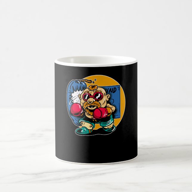 Caneca De Café Antigo Boxer (Centro)
