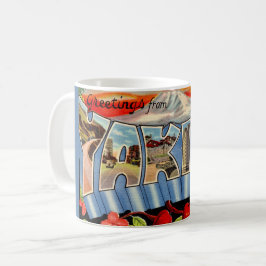 Caneca De Café Antigo Yakima Washington