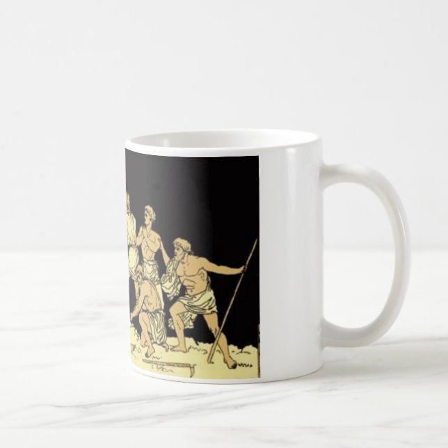 Caneca De Café Antígona capturado (Direita)