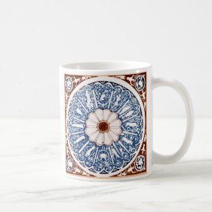 Caneca De Café Antiguado Zodiac Mandala