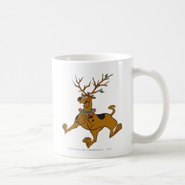 Caneca De Café Antiguadores de Natal Scooby-Doo (Direita)