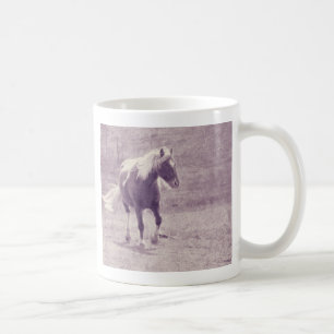 Caneca De Café Antiguidade Parecendo Pinto Pony