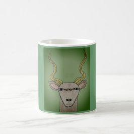 Caneca De Café Antílope Kudu Africano