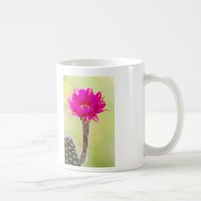 Caneca De Café Antimatéria excitante Cactus Bloom (Direita)