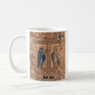 Caneca De Café Antimins símbolo da Eucaristia