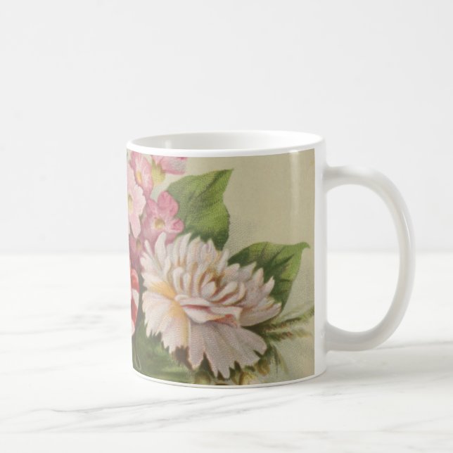 Caneca De Café Antique Valentine's Day, L. Prang & Co., 1882  (Direita)