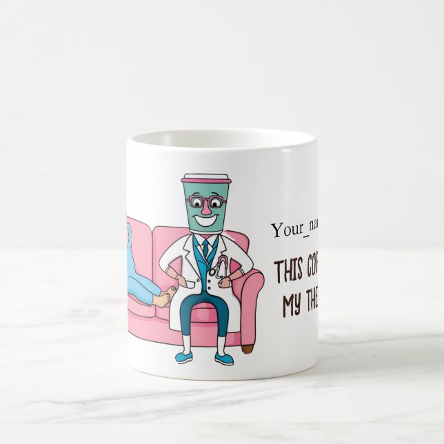 Caneca De Café ANTISTRESS This coffee is my therapy (Centro)