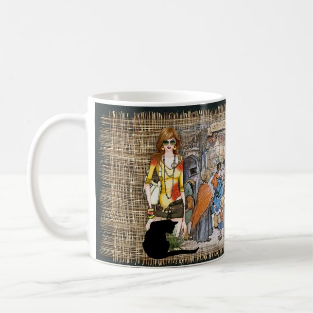Caneca De Café Anton Pieck no Natal (Esquerda)