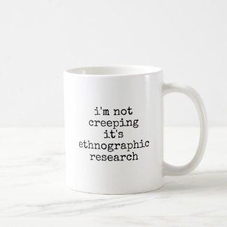 Caneca De Café Antropólogo Engraçado Pesquisa Etnográfica