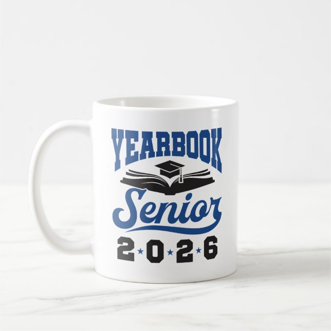 Caneca De Café Anuário do último ano 2026 (Esquerda)