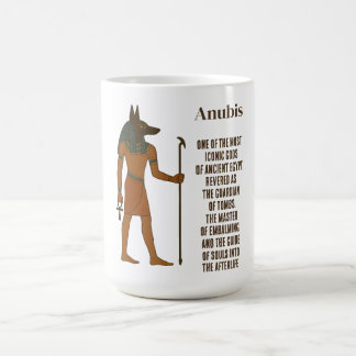 Caneca De Café Anubis - História do Antigo Egito