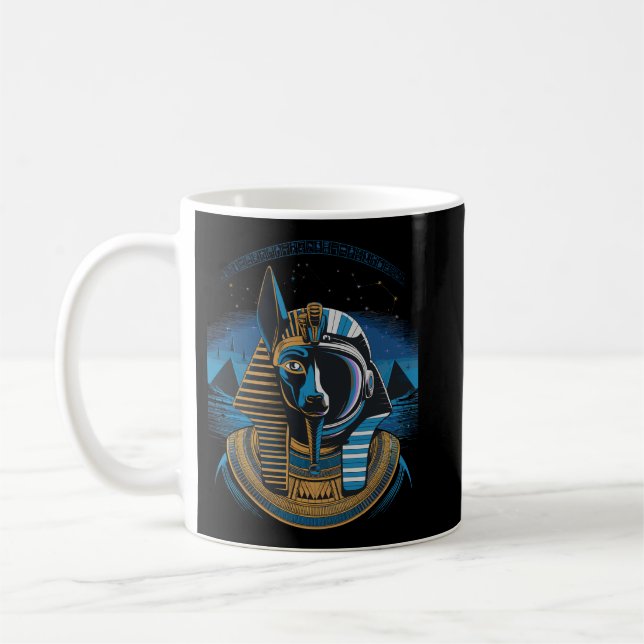 Caneca De Café Anubis Hybrid - Guardião dos Realms Cósmicos (Esquerda)