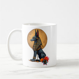 Caneca De Café Anubis in the moonlight, 
