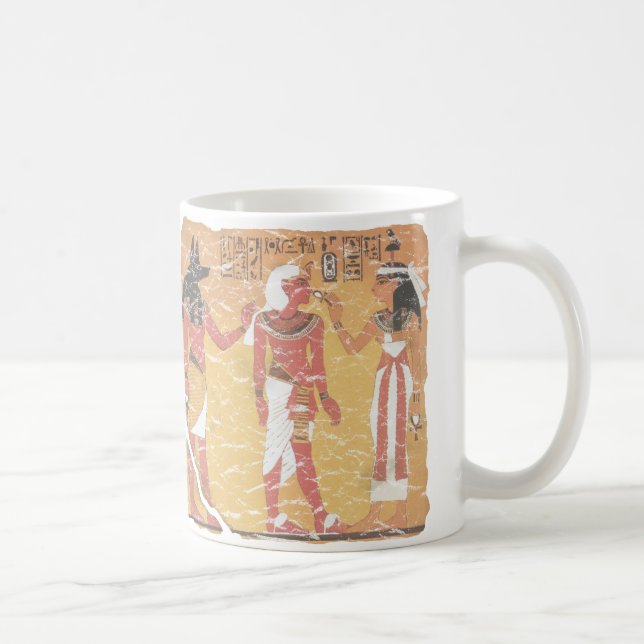 Caneca De Café Anubis, Tut, Osiris (Direita)