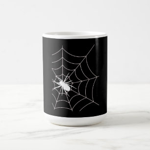 Caneca De Café Anunciamento de Gravidez na Web Spider Halloween