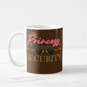 Caneca De Café Anunciamento do Big Brother da Princesa Security T