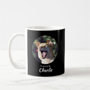 Caneca De Café Anúncio de Gravidez de Nome de Foto Personalizado