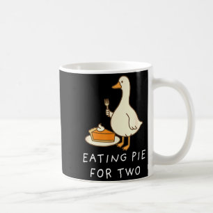 Caneca De Café Anúncio de gravidez para casais no Dia de Ação de