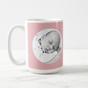 Caneca De Café anúncio de nascimento de bebê