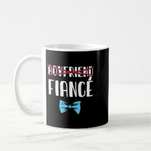 Caneca De Café Anúncio de Noivado Masculino Noivado Namorado