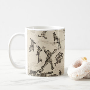 Caneca De Café Anúncio Francês Para Fabricante De Balões