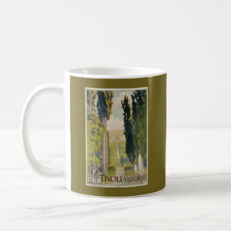 Caneca De Café Anúncio italiano Tivoli Lazio Roma do viagem do