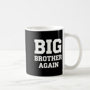 Caneca De Café Anúncio Minimalista do Big Brother Novamente Para