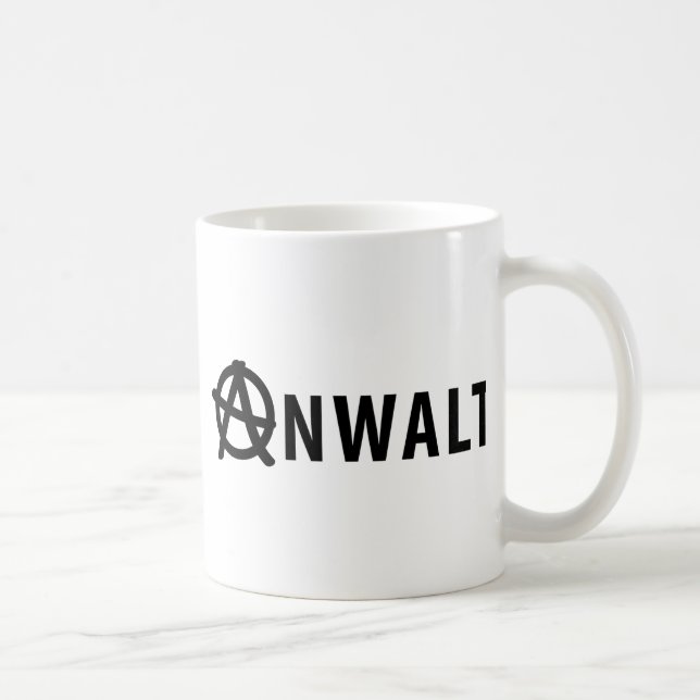 Caneca De Café Anwalt (Direita)